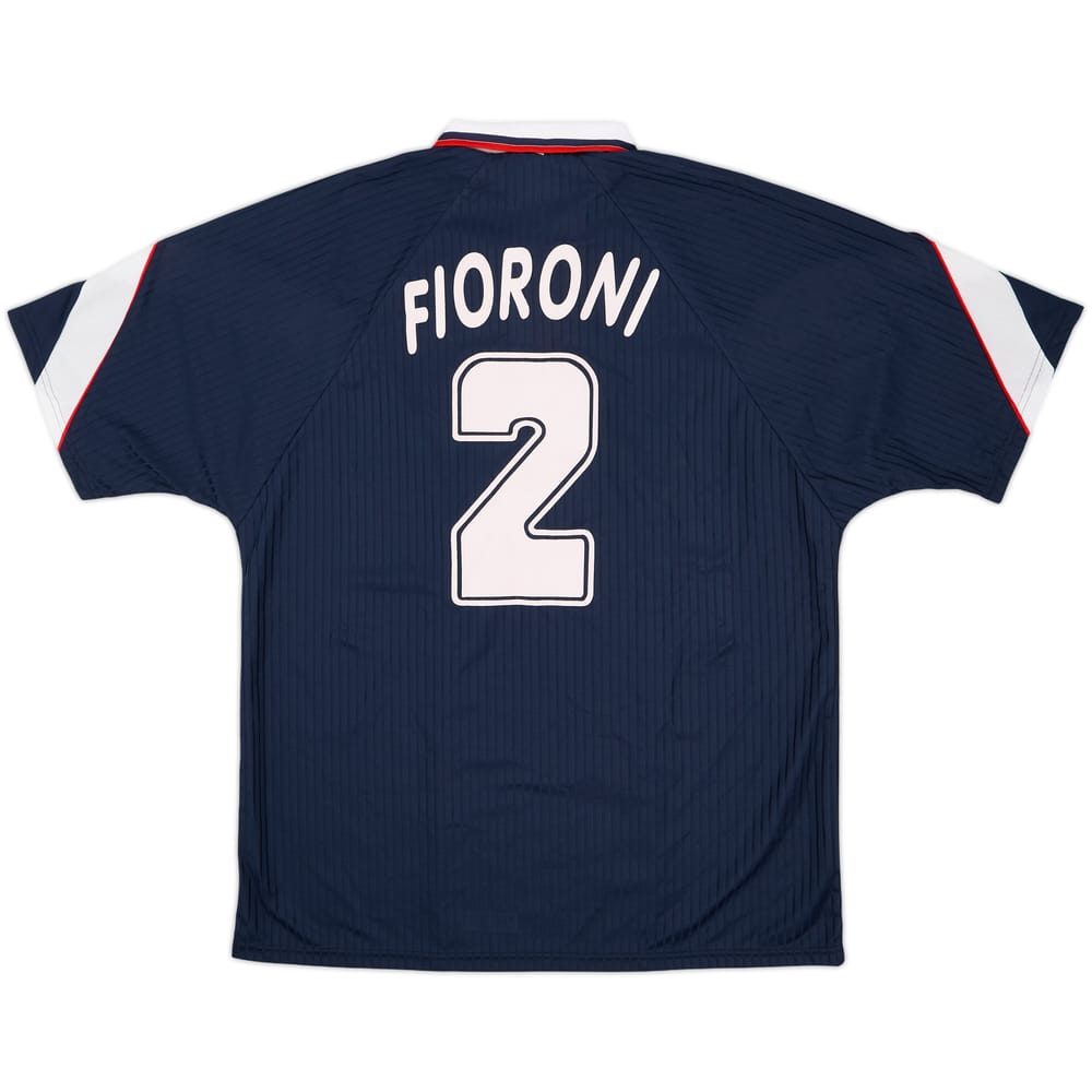 1996-98 Scotland Home Shirt Fioroni #2 - 9/10 - (XL)