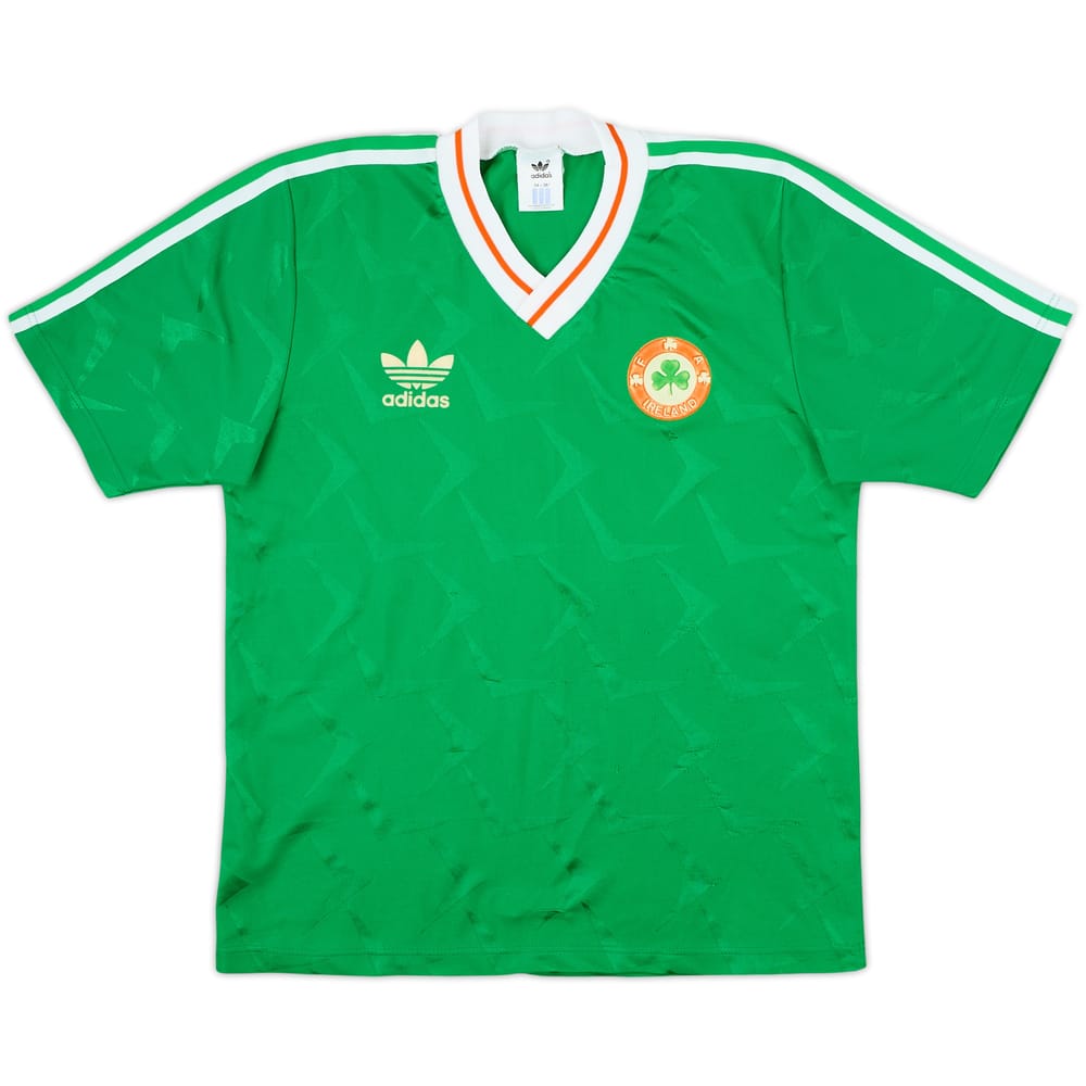 1990-92 Ireland Home Shirt - 8/10 - (S)