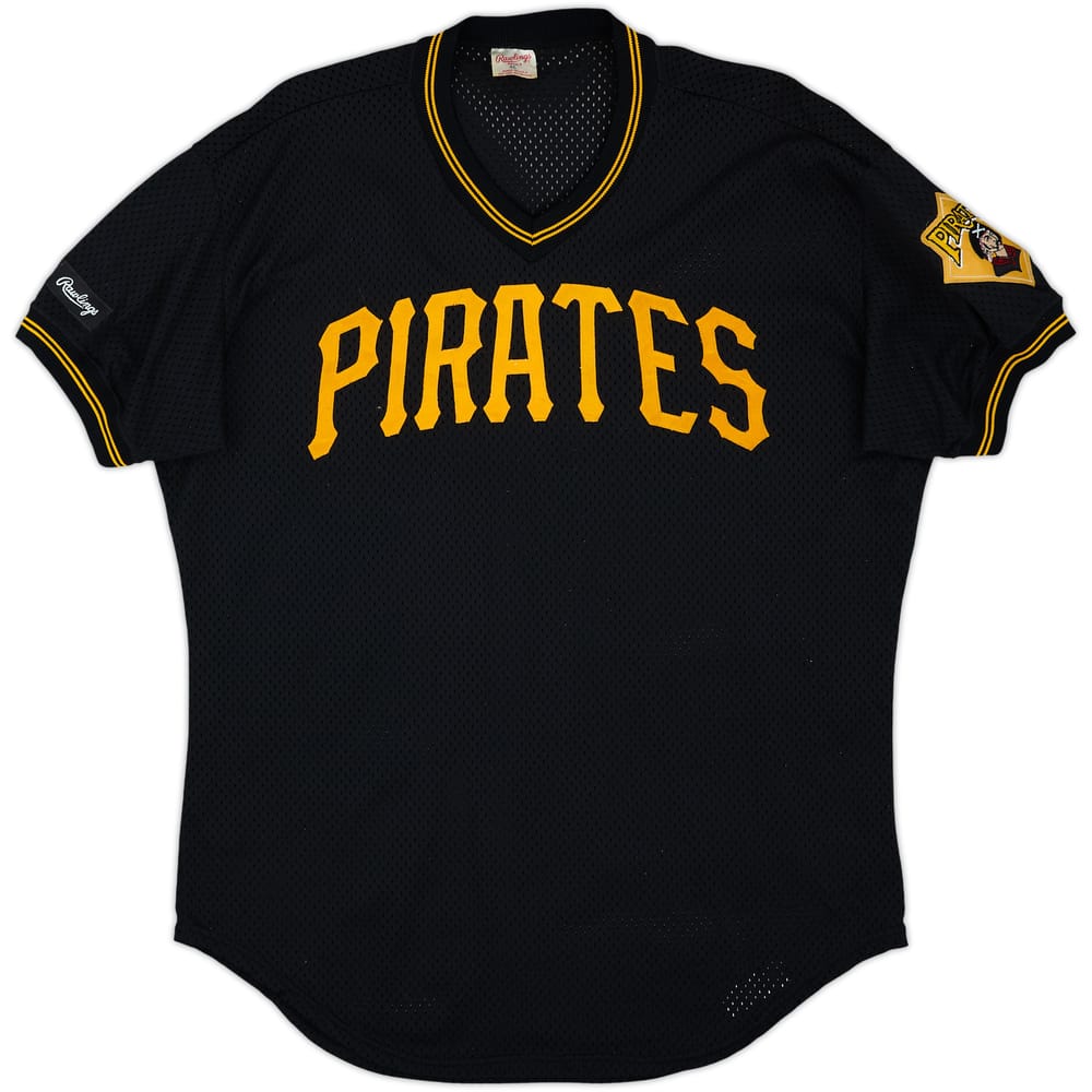 1987-89 Pittsburgh Pirates #21 Rawlings Authentic Batting Practice Jersey - 8/10 - (XL)