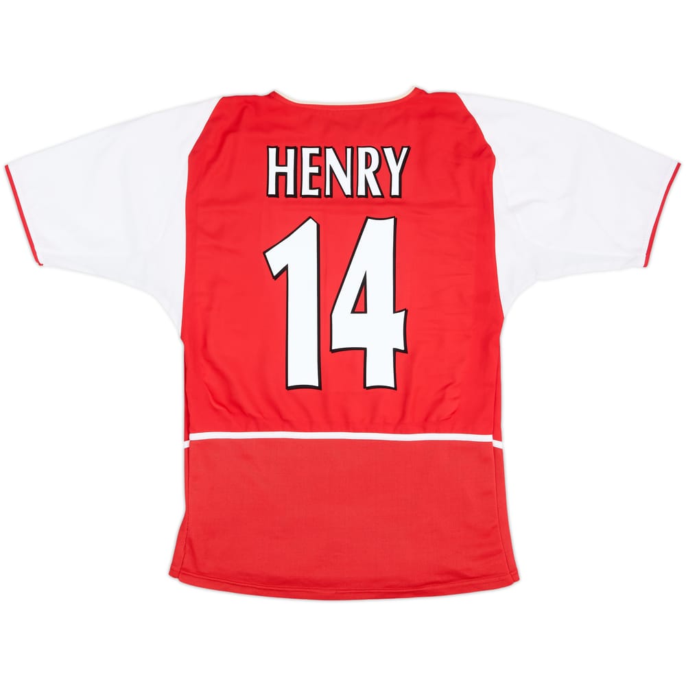 2002-04 Arsenal Home Shirt Henry #14 - 6/10 - (M)