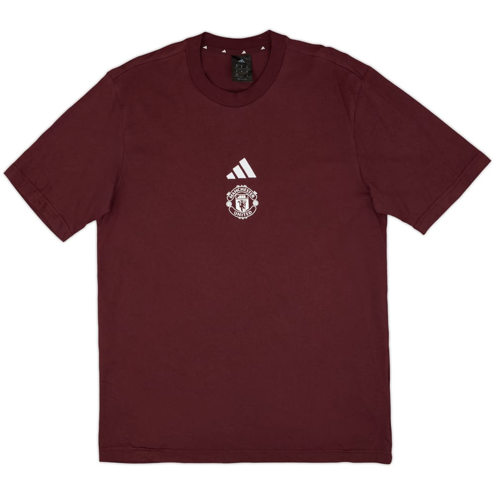 2024-25 Manchester United adidas Cotton Tee - 10/10 - (M)
