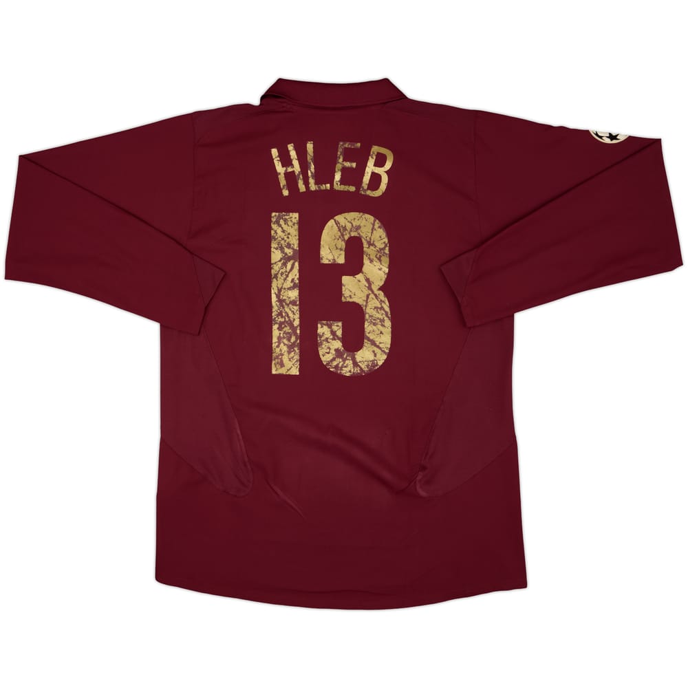 Camiseta de local del Arsenal 2005-06 L/S Hleb #13 - 4/10 - (L)