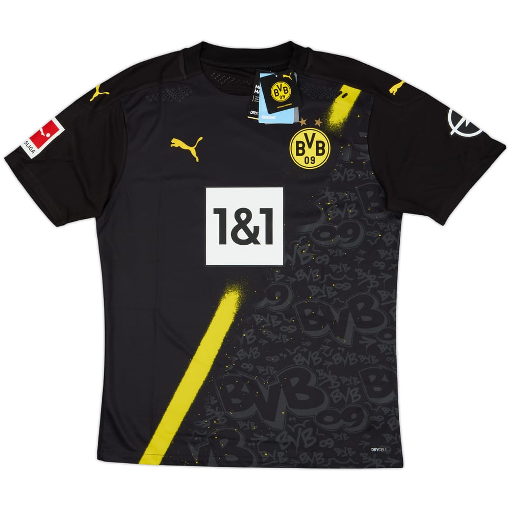 2020-21 Borussia Dortmund Authentic Away Shirt (L)