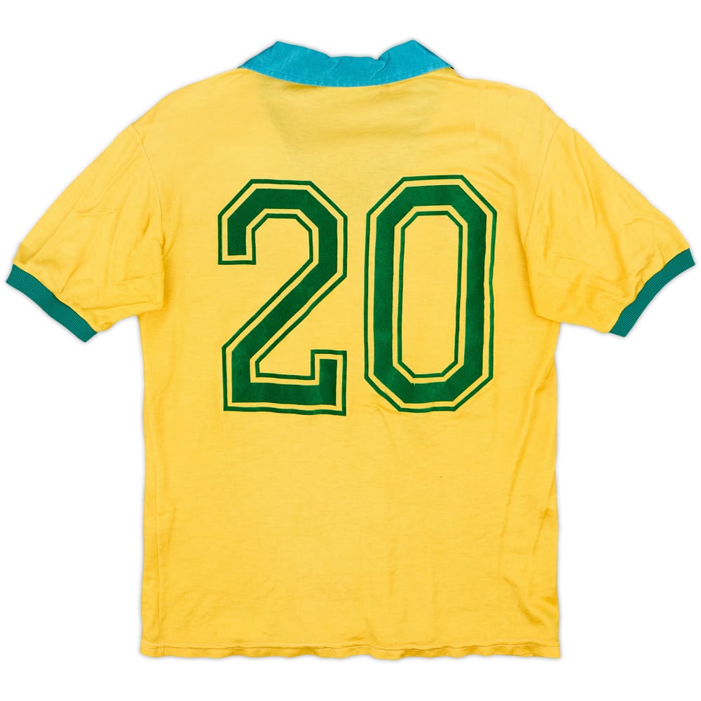 1985-88 Brazil Home Shirt #20 - 5/10 - (M)