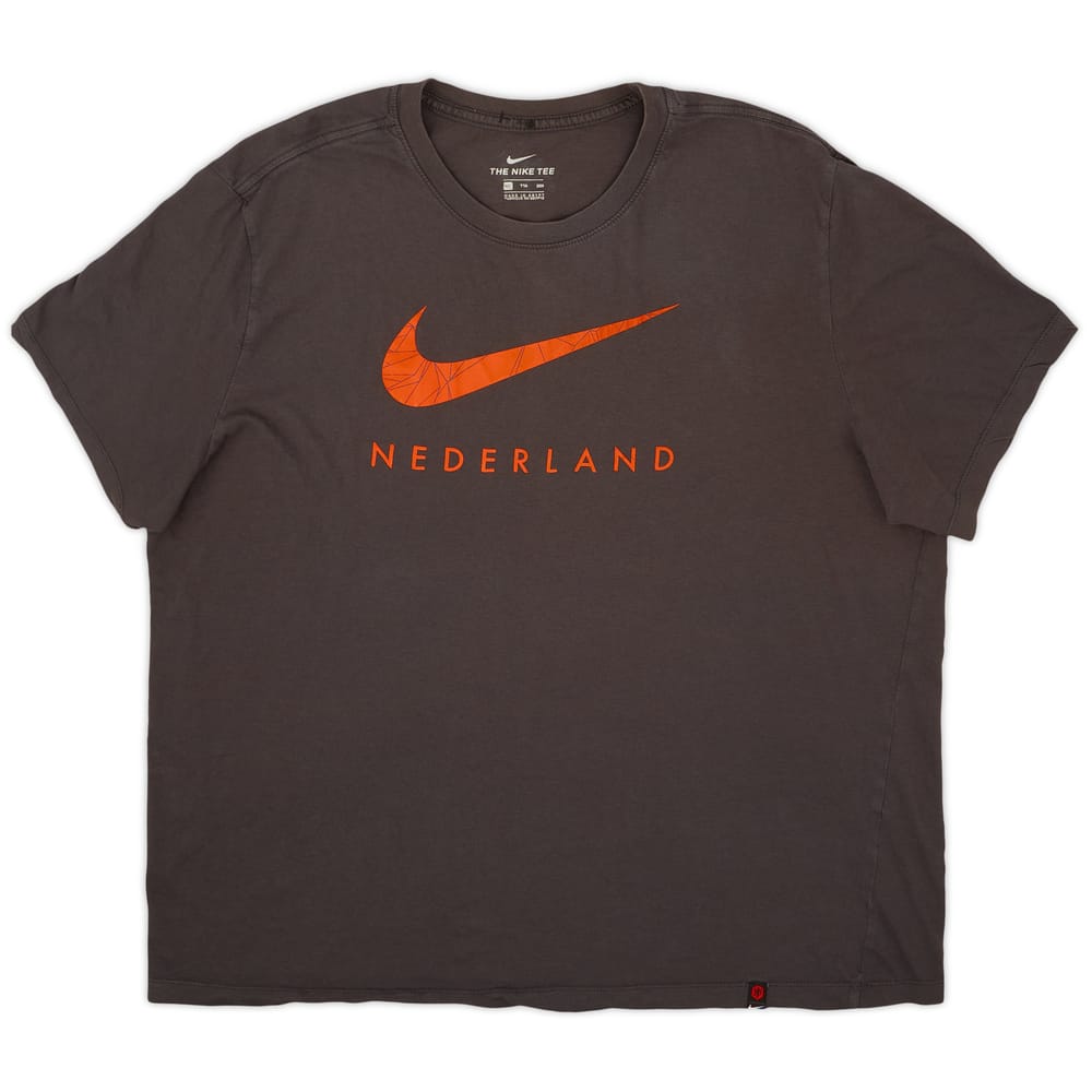 2020-21 Netherlands Nike Cotton Tee - 8/10 - (XXL)