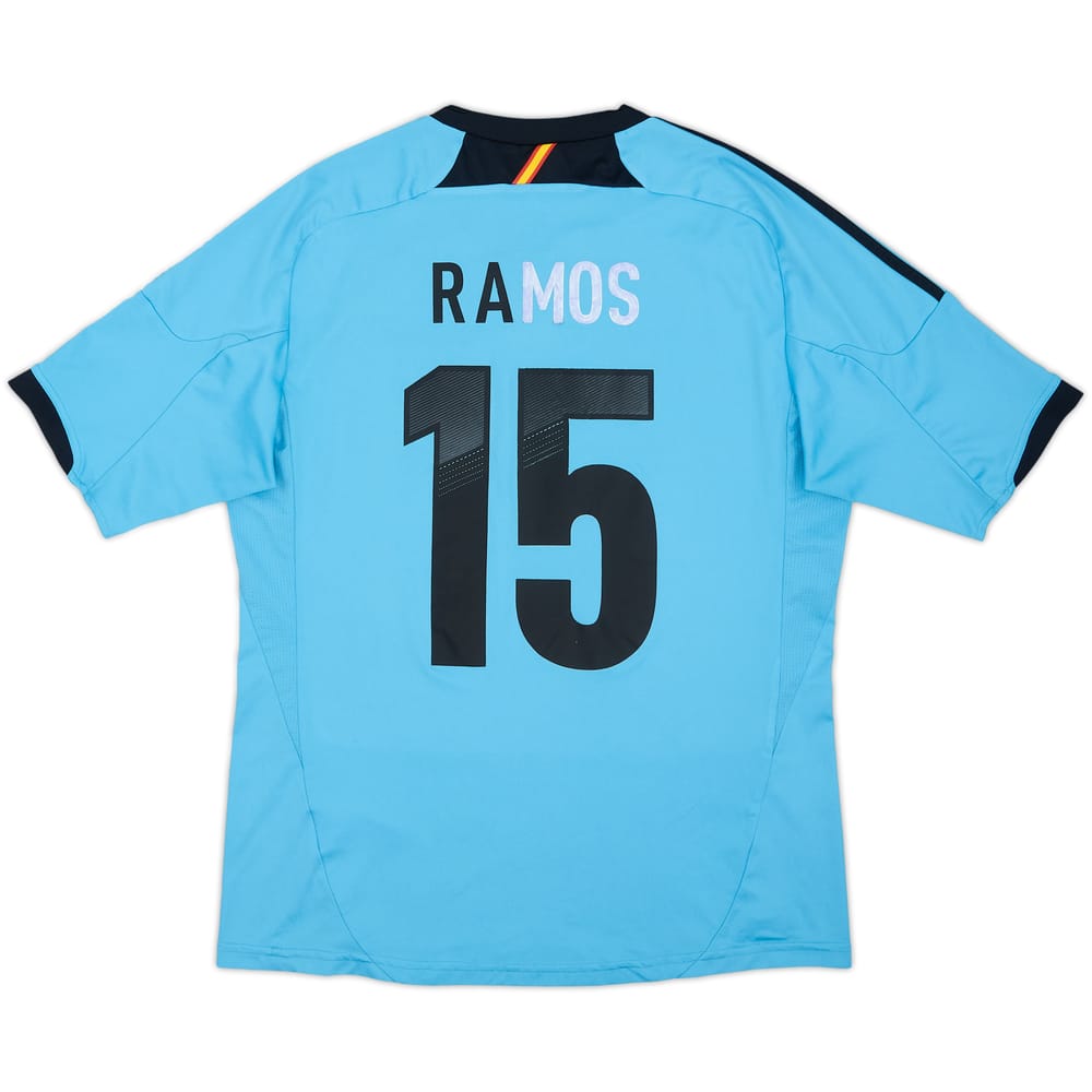 2012-14 Spain Away Shirt Ramos #15 - 4/10 - (M)