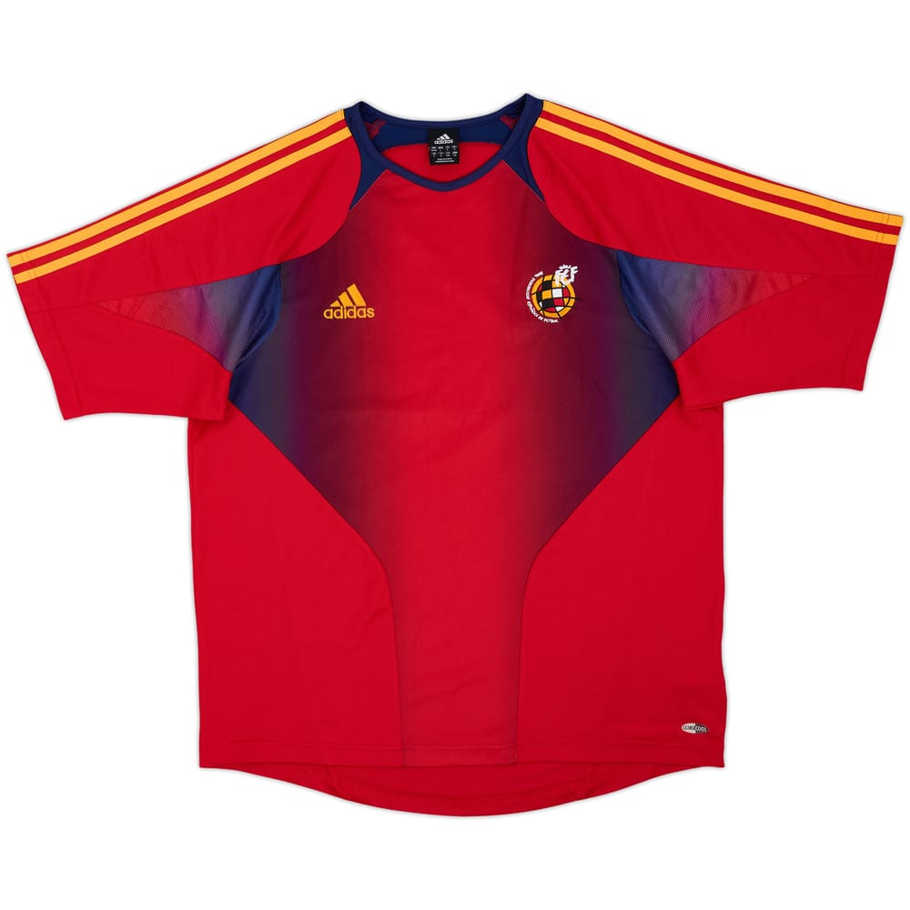 2003-04 Spain adidas Training Shirt - 10/10 - (L/XL)