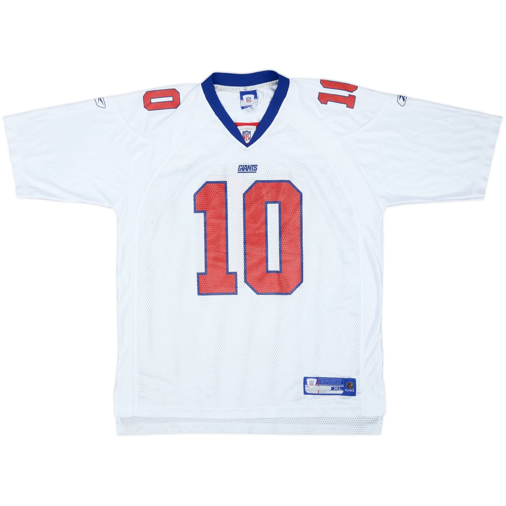 2004 New York Giants Manning #10 Reebok On Field Away Jersey - 8/10 - (XL)