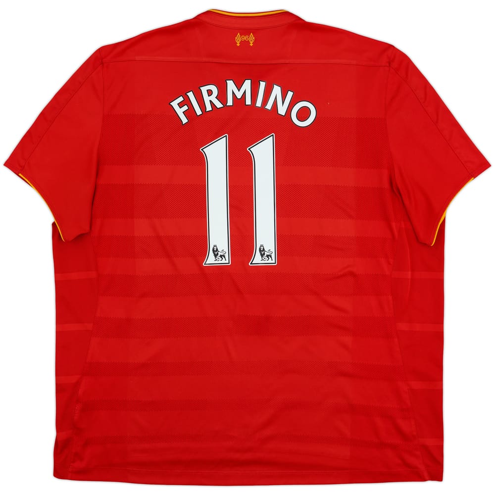 2016-17 Liverpool Home Shirt Firmino #11 - 6/10 - (3XL)