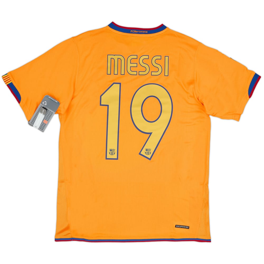 2006-08 Barcelona Away Shirt Messi #19 (S)