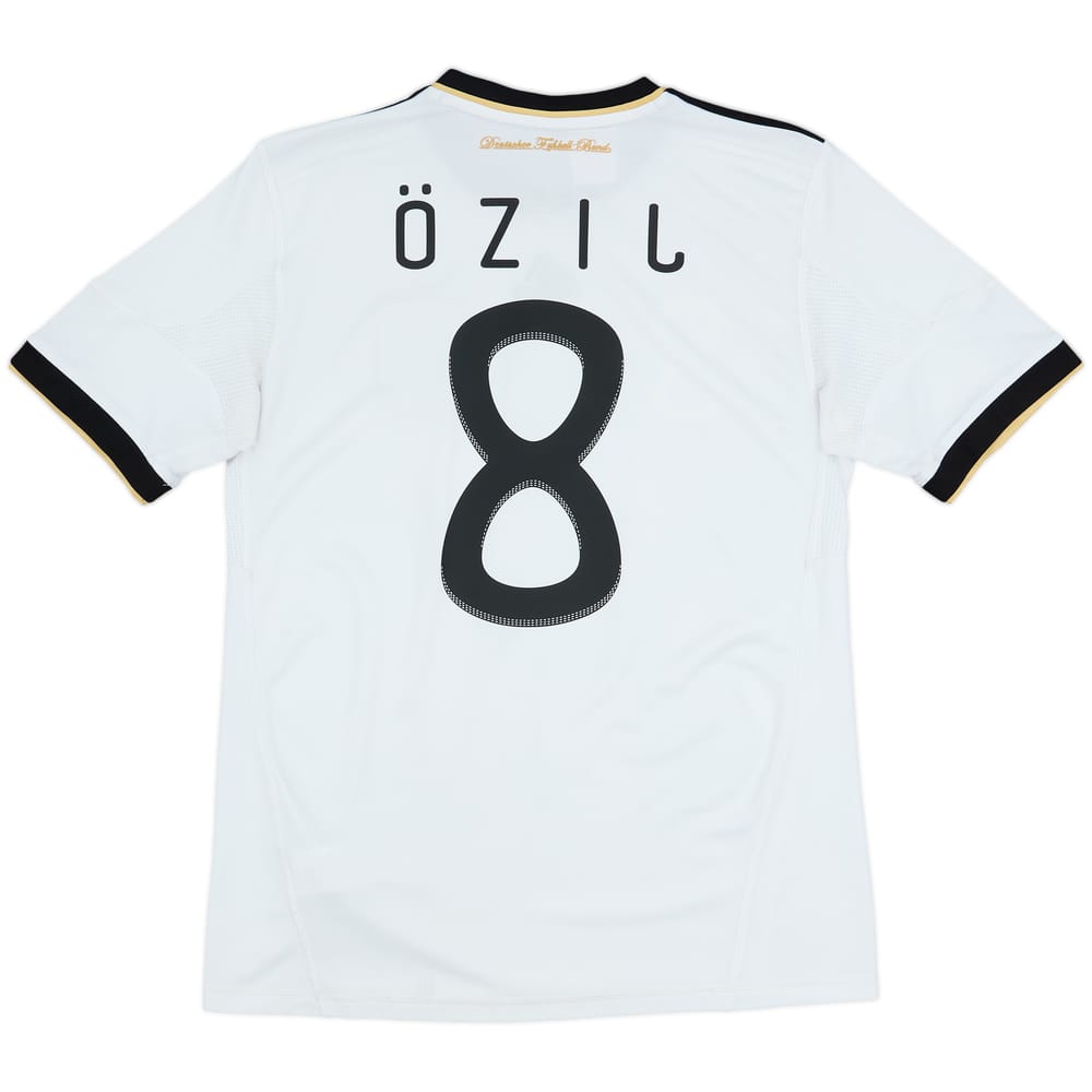 2010-11 Germany Home Shirt Ozil #8 - 8/10 - (XL.Boys)