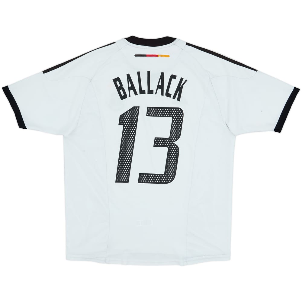 2002-04 Germany Maillot Domicile Ballack #13 - 5/10 - (L)