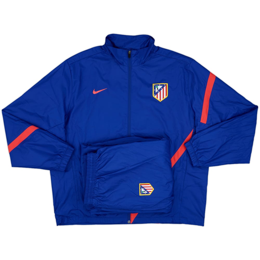 2011-12 Atletico Madrid Nike Tracksuit - 8/10 - (XXL)