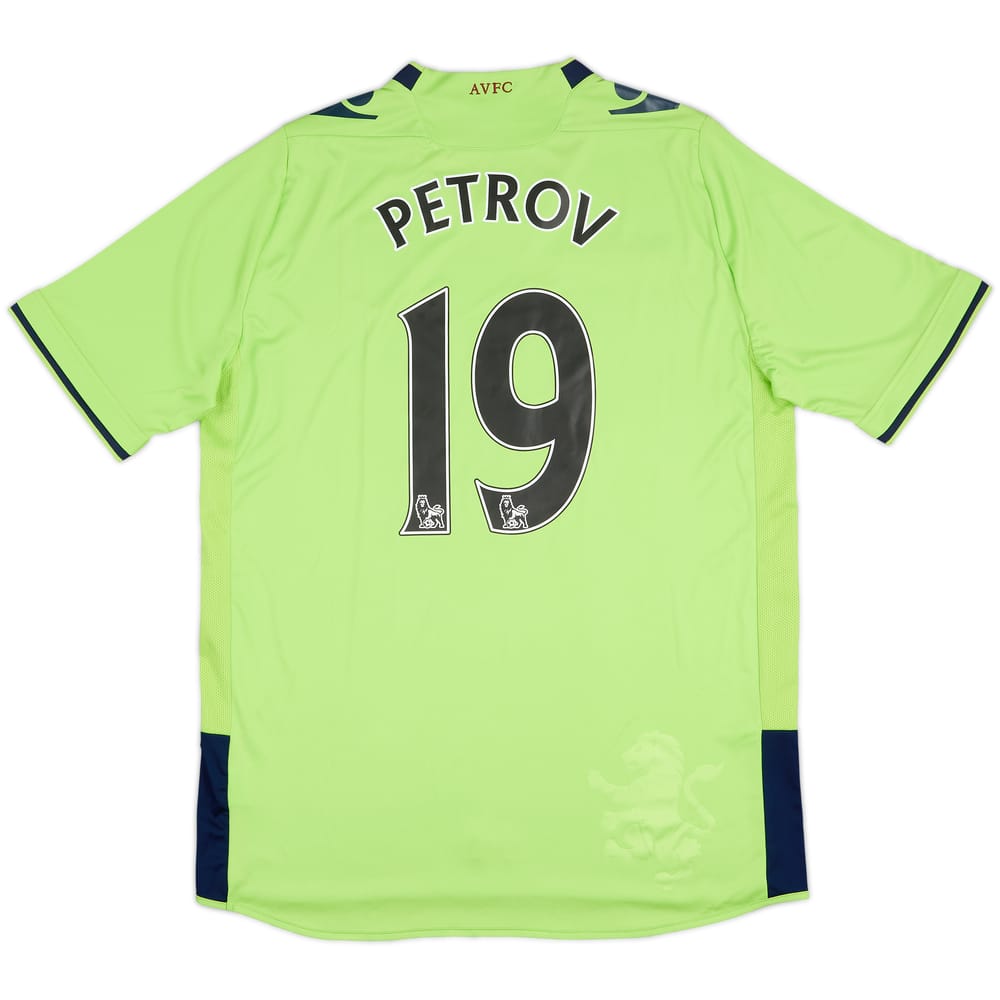 2012-13 Aston Villa Away Shirt Petrov #19 - 9/10 - (L)