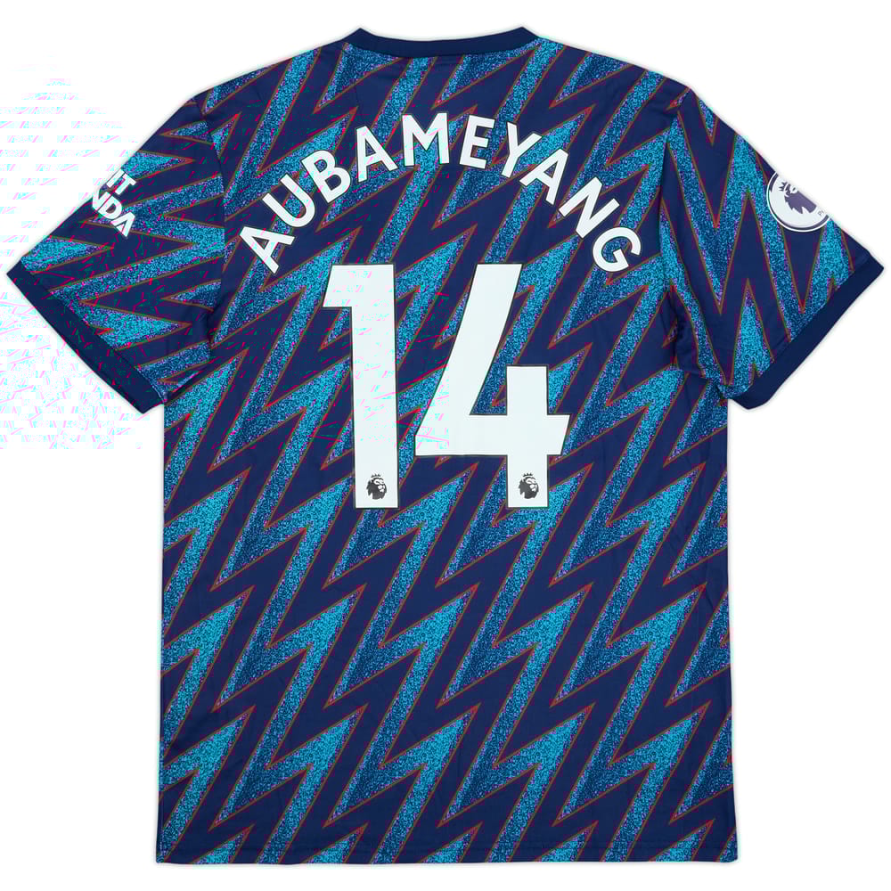 2021-22 Arsenal Third Shirt Aubameyang #14 (M)