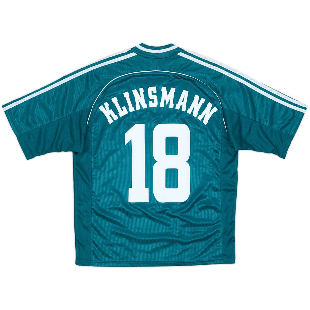 1998-00 Germany Away Shirt Klinsmann #18 (M)