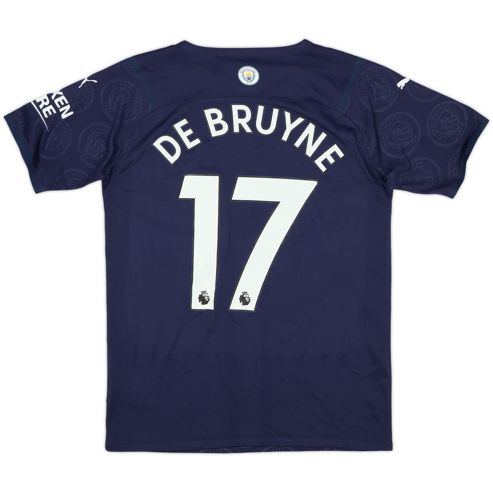 2021-22 Manchester City Authentic Third Shirt De Bruyne #17 (M)