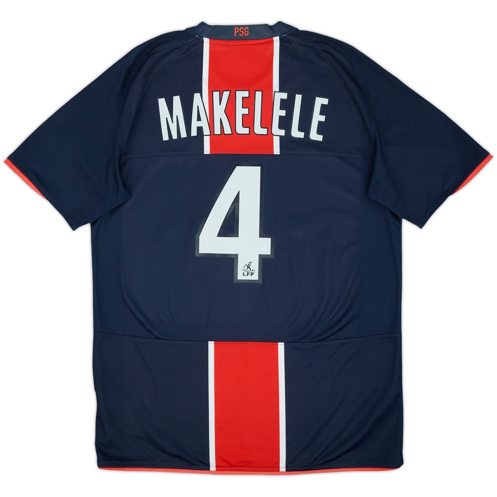 Camiseta de local del Paris Saint-Germain 2008-09 Makelele #4 - 7/10 - (M)