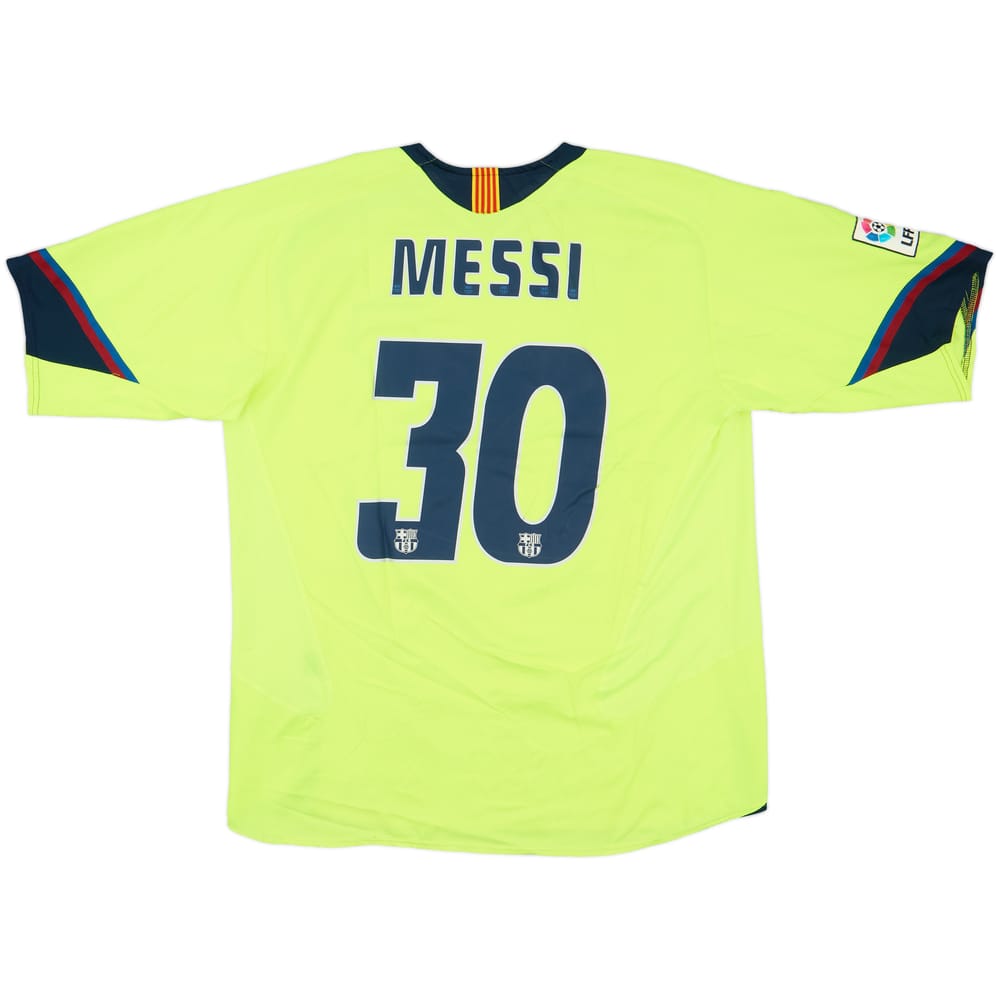 2005-06 Barcelona Away Shirt Messi #30 - 6/10 - (XXL)