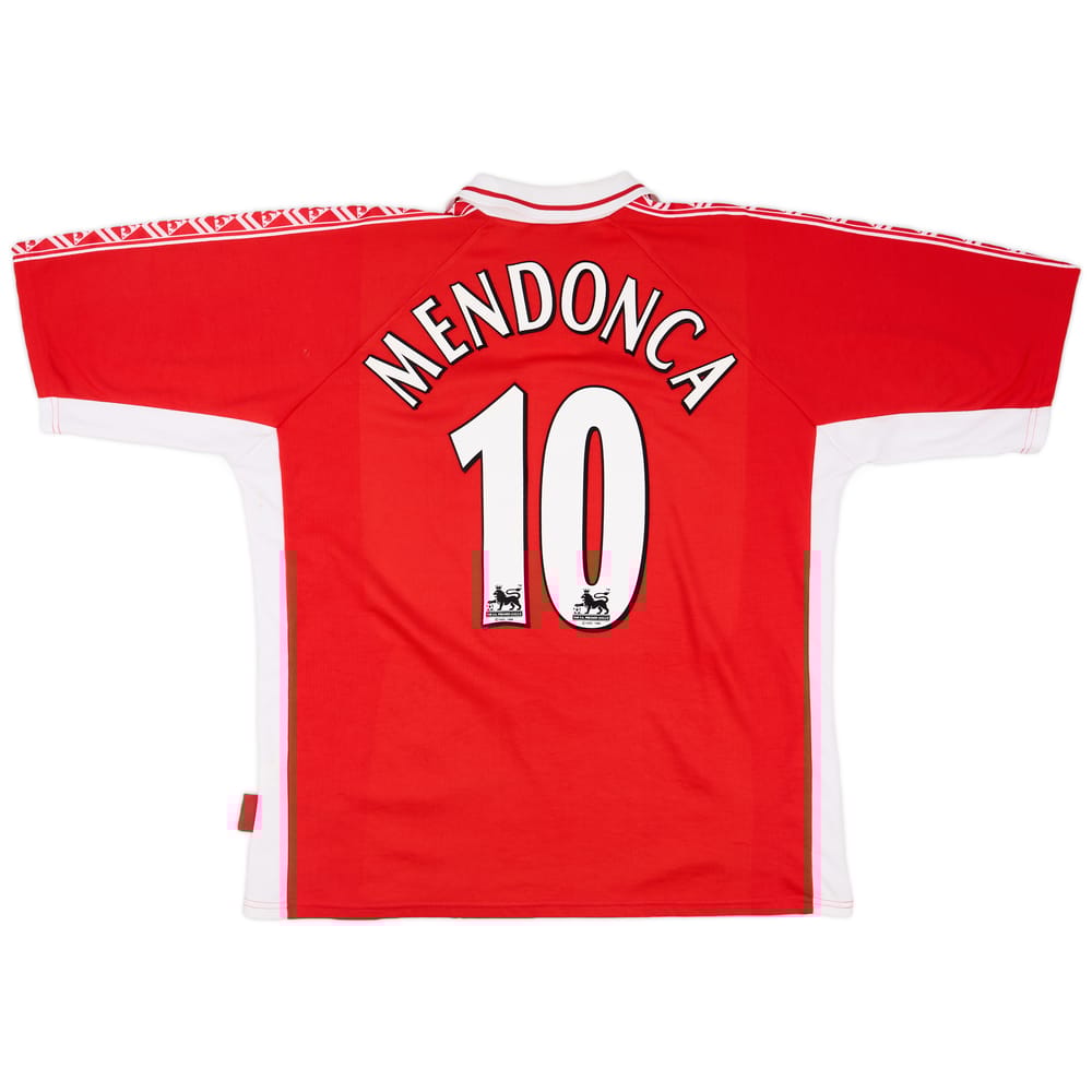 1998-99 Charlton Home Shirt Mendonca #10 - 8/10 - (XL)