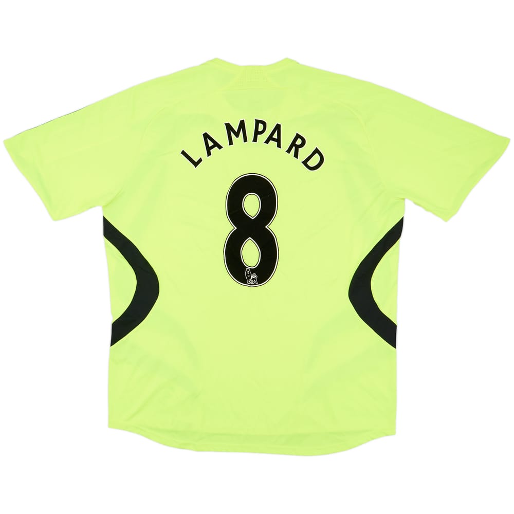 2007-08 Chelsea Away Shirt Lampard #8 - 9/10 - (XXL)