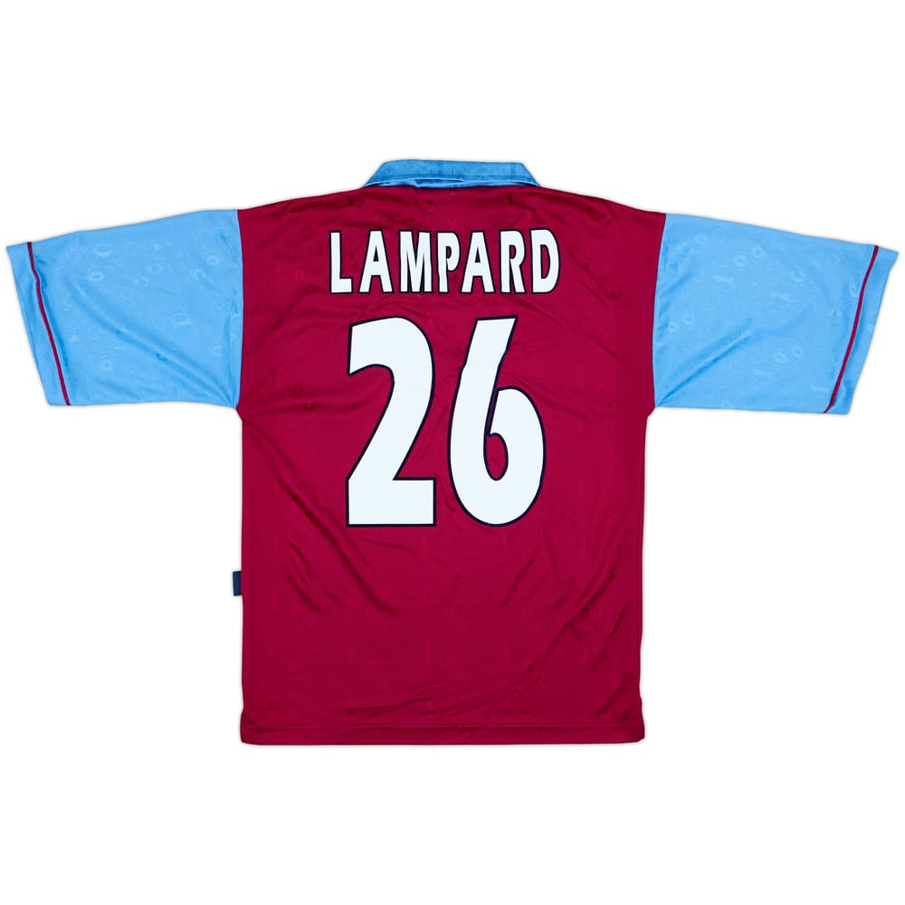 1995-97 West Ham Centenary Home Shirt Lampard #26 - 8/10 - (S)