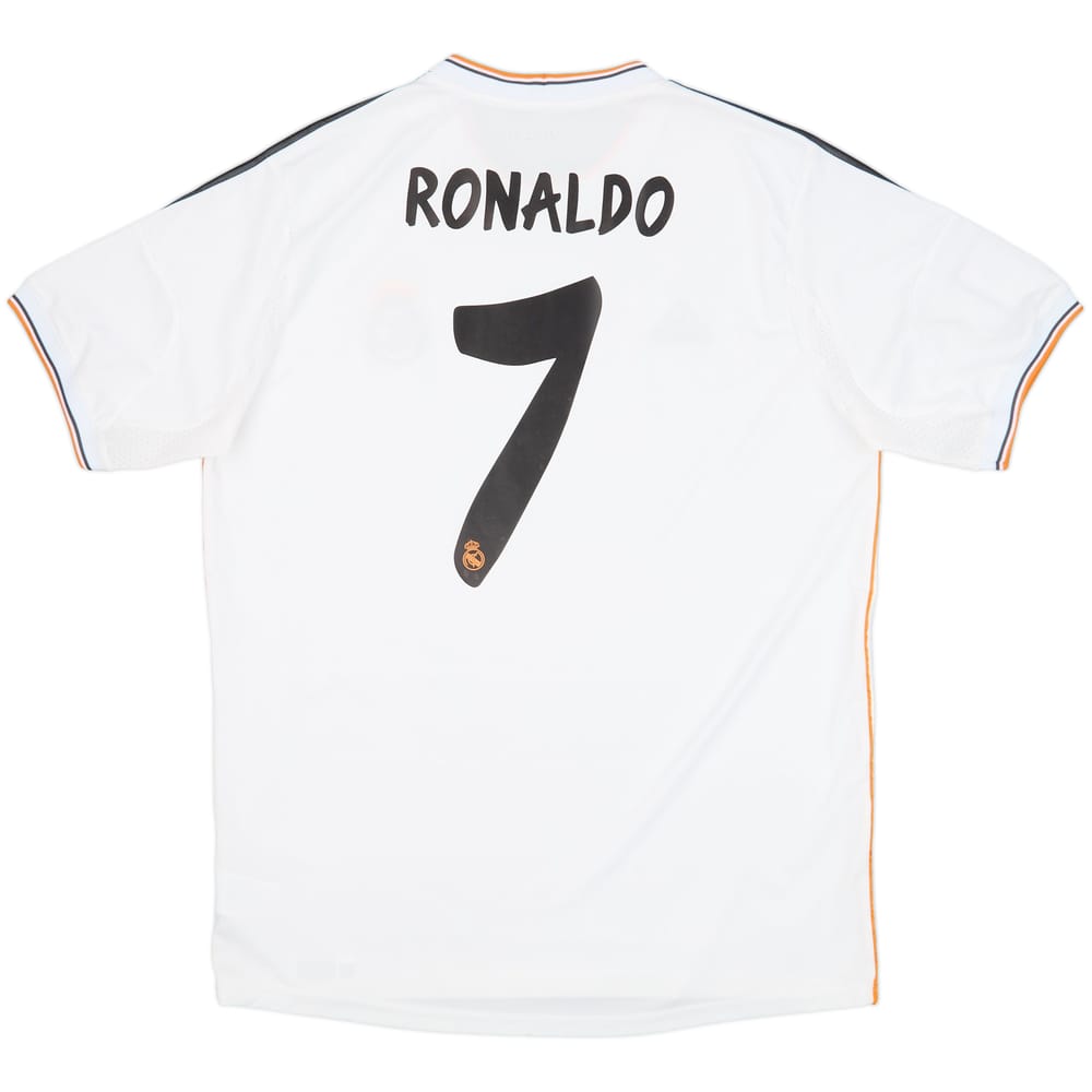 2013-14 Real Madrid Home Shirt Ronaldo #7 - 5/10 - (XL)