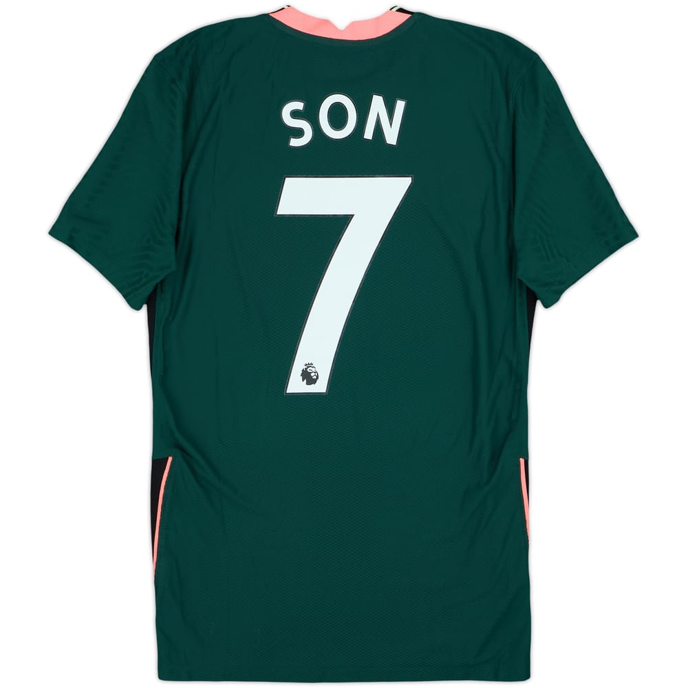 2020-21 Tottenham Authentic Away Shirt Son #7 - 10/10 - (XS)