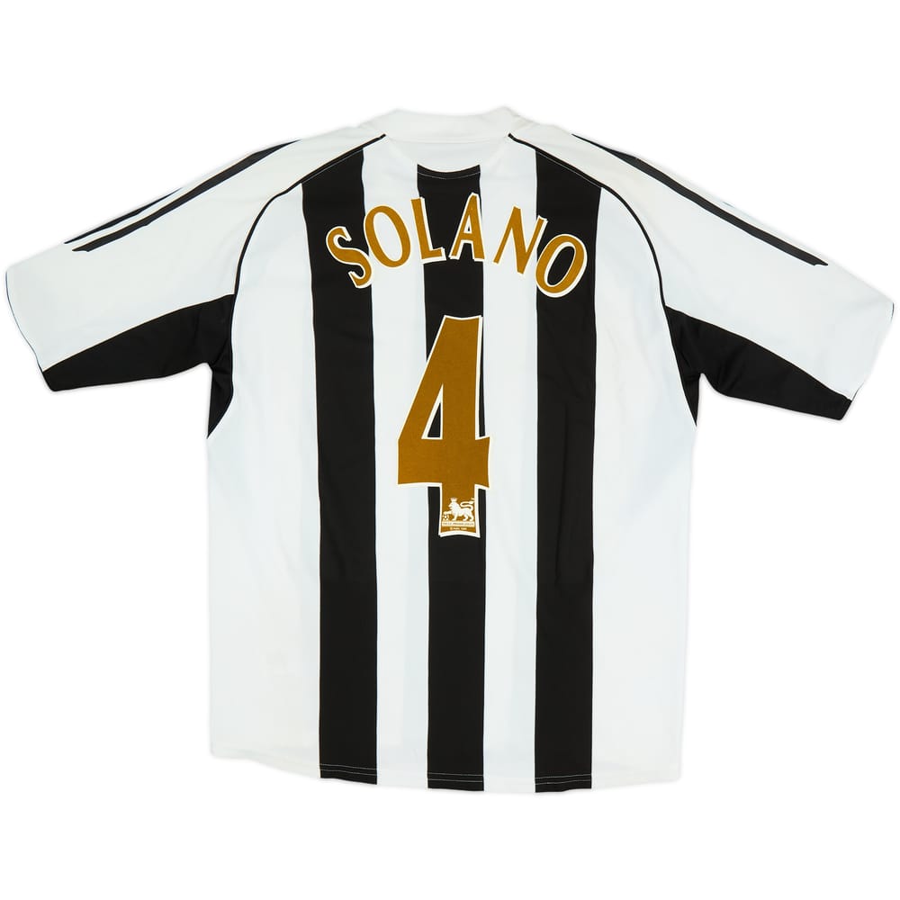 2005-07 Newcastle Home Shirt Solano #4 - 7/10 - (L)