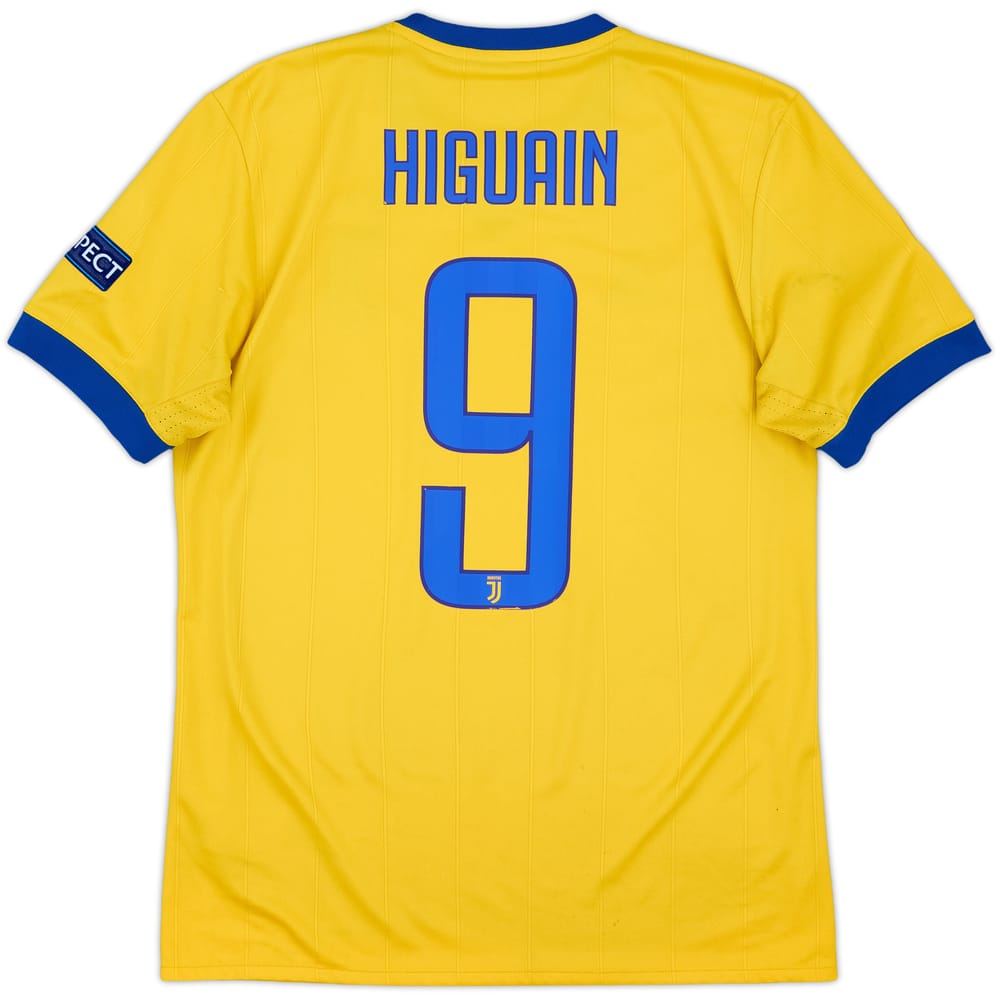 2017-18 Juventus Away Shirt Higuain #9 - 6/10 - (S)