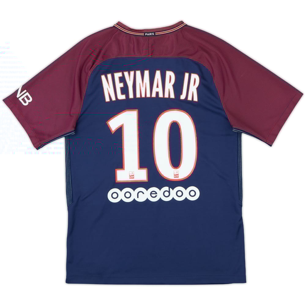 2017-18 Paris Saint-Germain Home Shirt Neymar Jr #10 - 7/10 - (S)