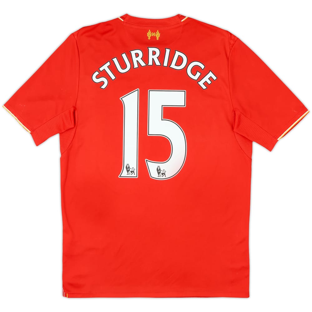 2015-16 Liverpool Home Shirt Sturridge #15 - 7/10 - (S)