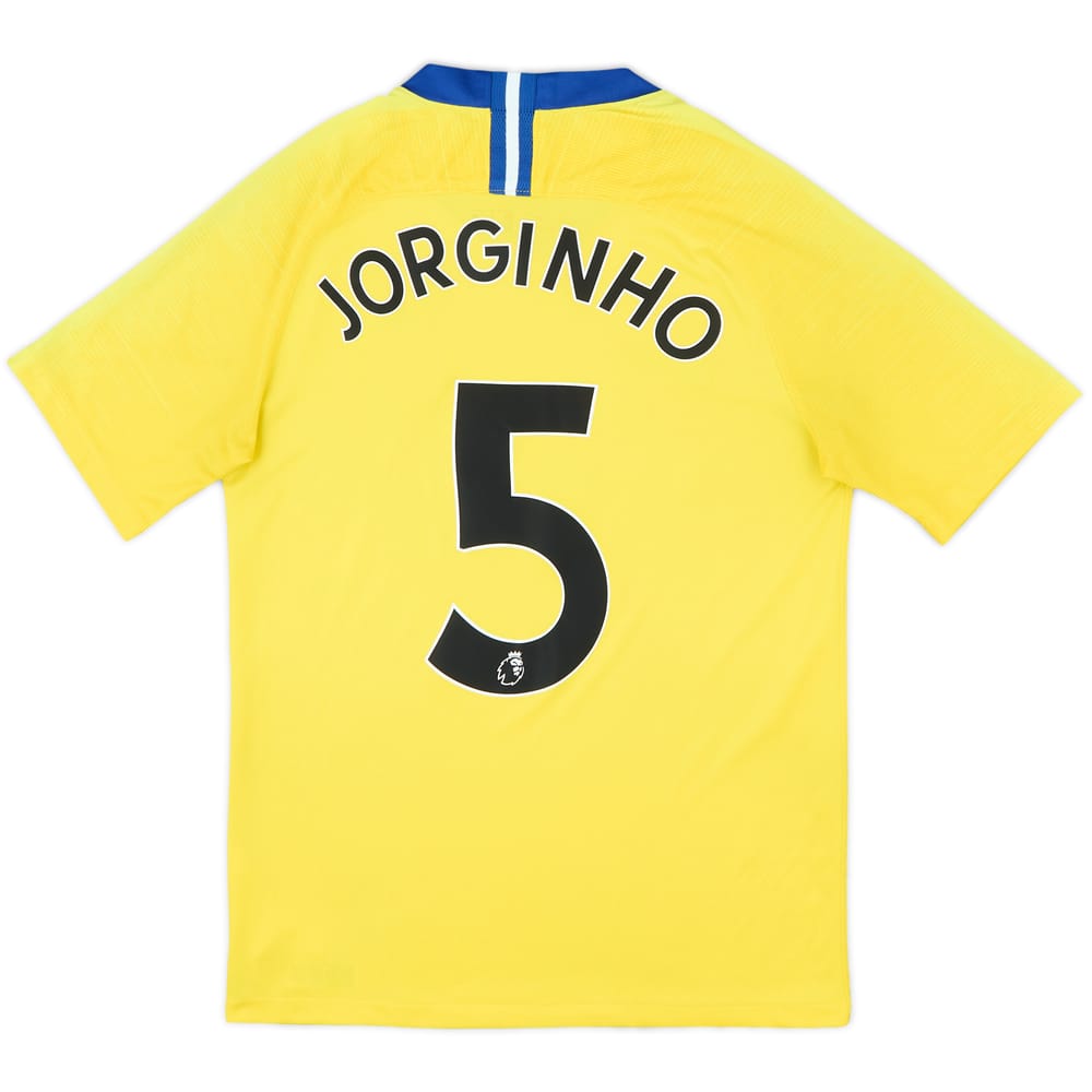 2018-19 Chelsea Away Shirt Jorginho #5 - 8/10 - (S)