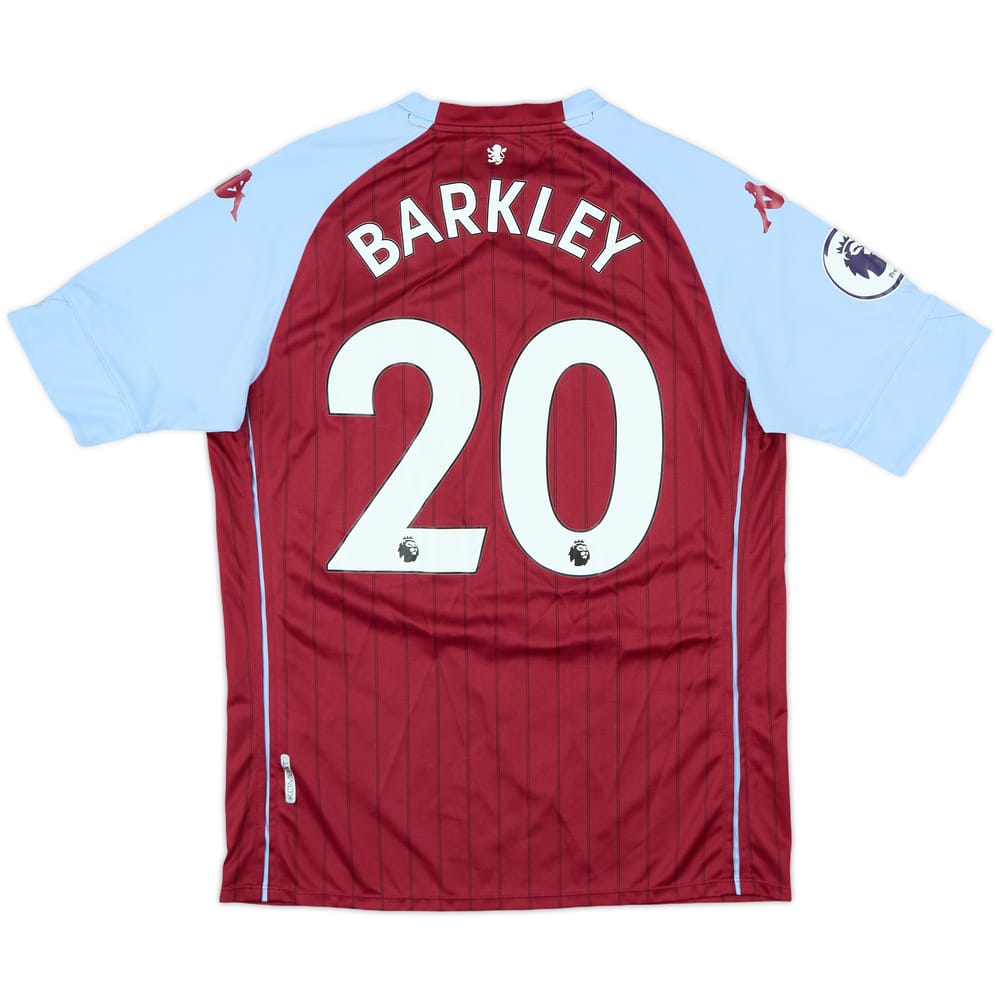 2020-21 Aston Villa Home Shirt Barkley #20 - 6/10 - (L)
