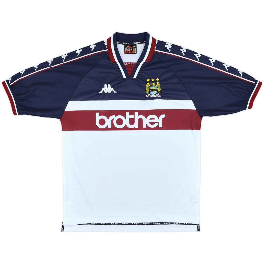 1997-98 Manchester City Away Shirt - 9/10 - (XL)