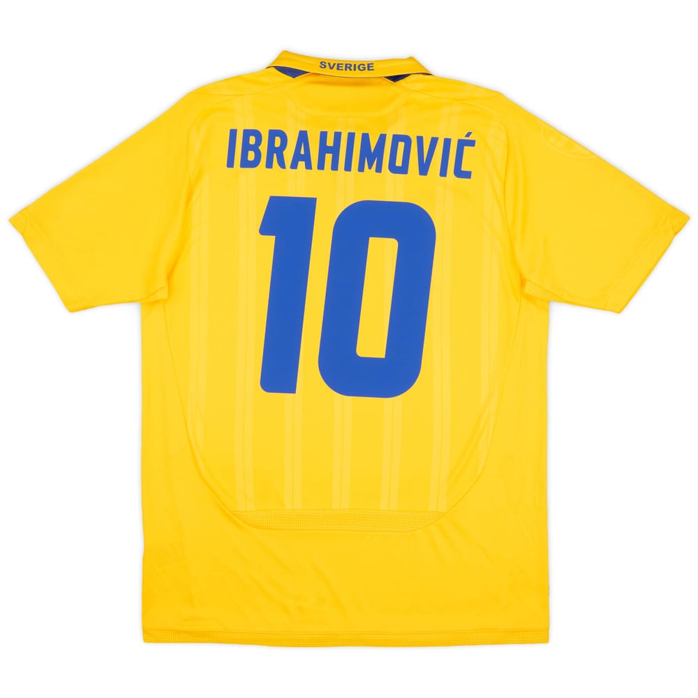 2009-10 Sweden Home Shirt Ibrahimovic #10 - 10/10 - (M)