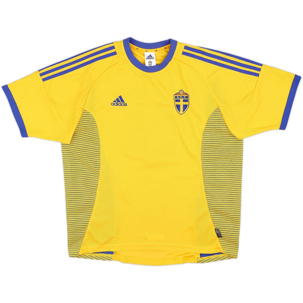 2002-03 Sweden Home Shirt Johannesson #9 - 9/10 - (L)