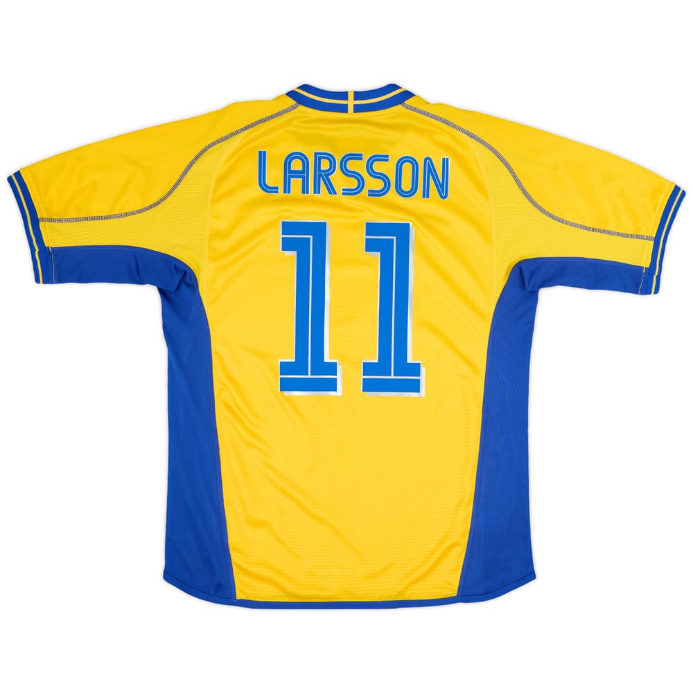 2003-04 Sweden Home Shirt Larsson #11 - 8/10 - (M)