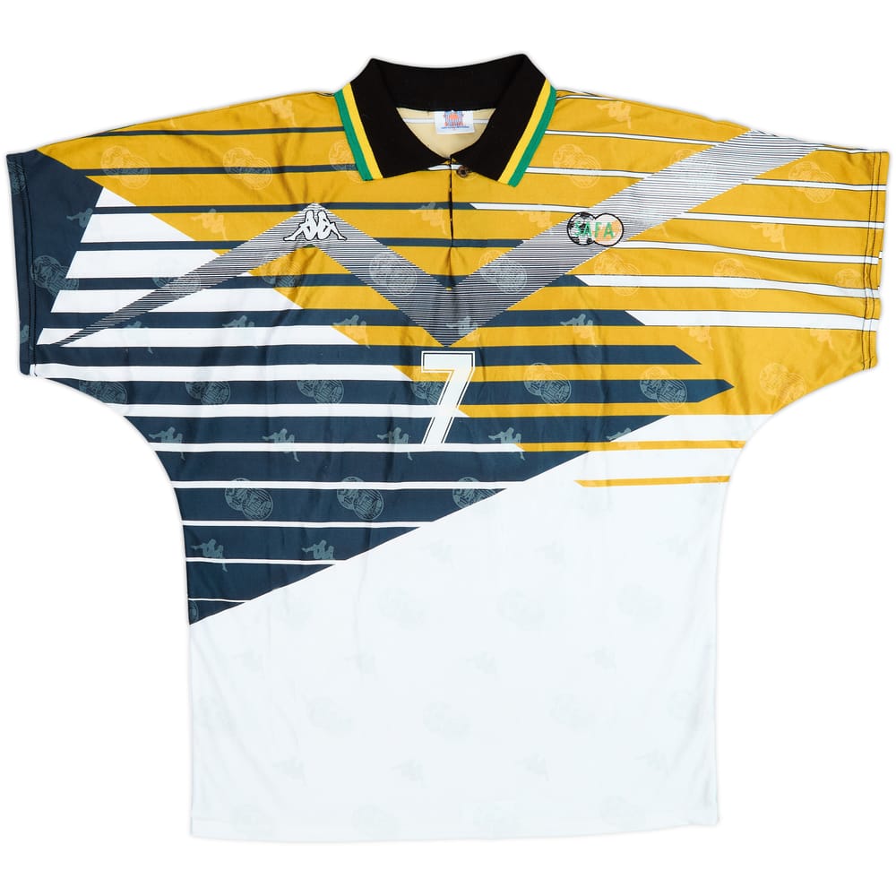 1996-98 South Africa Home Shirt #7 - 8/10 - (XL)