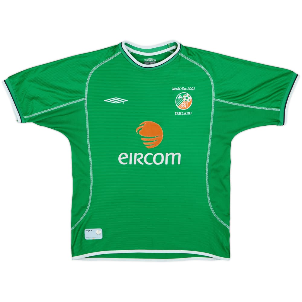 2001-03 Ireland 'World Cup 2002' Home Shirt - 5/10 - (L)