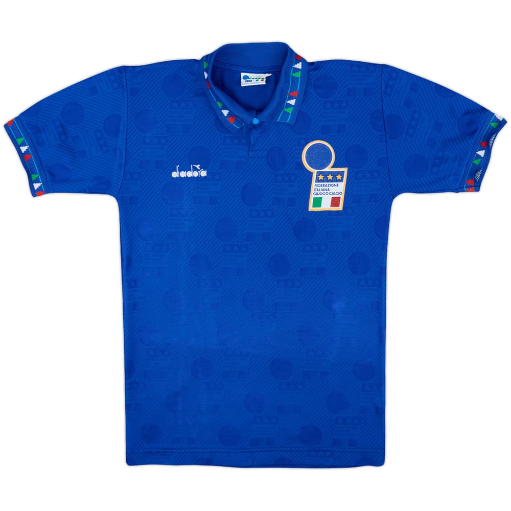 1994 Italy Home Shirt - 9/10 - (L.Boys)