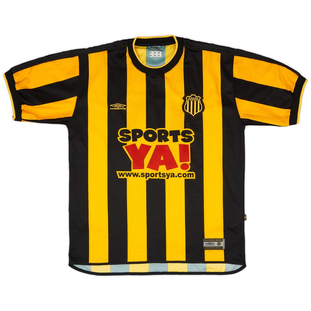 2001 Peñarol Home Shirt #10 - 9/10 - (L)