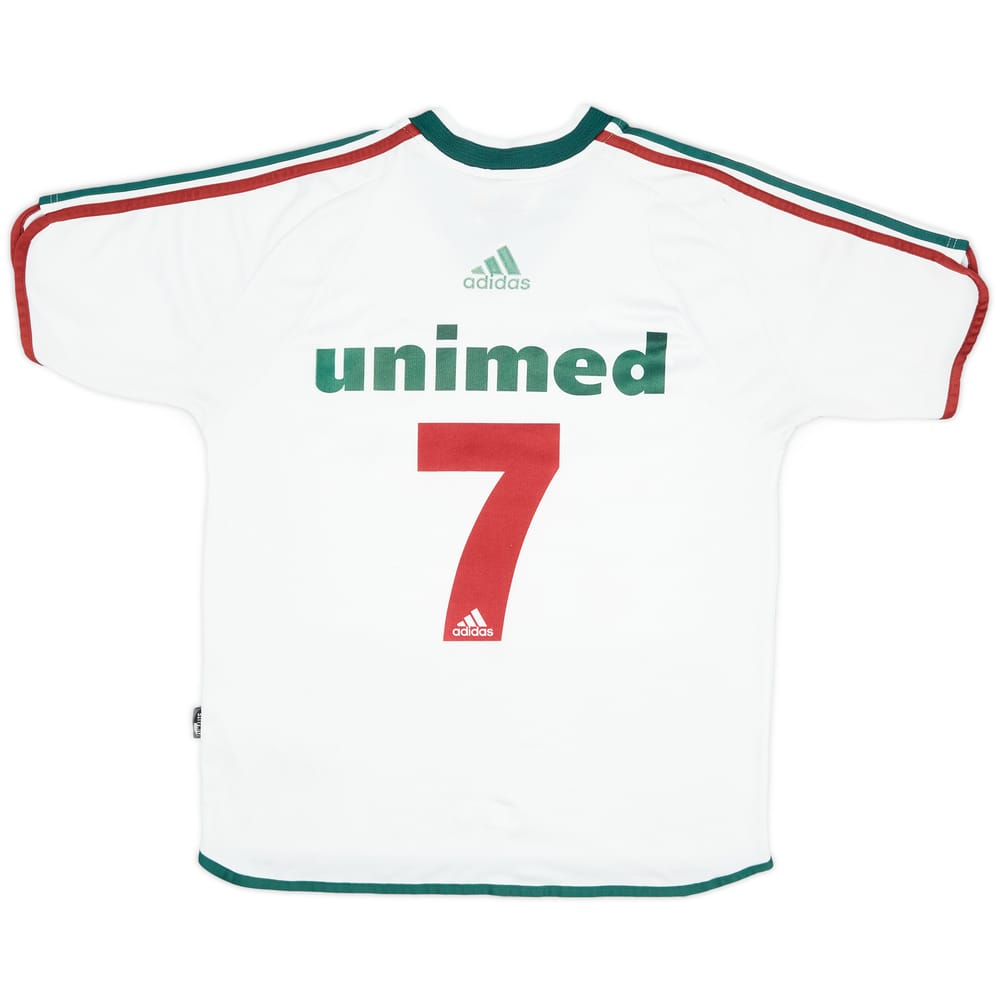 2002 Fluminense Away Shirt #7 - 6/10 - (M)