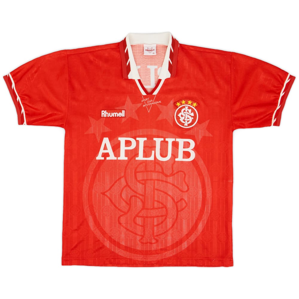 1996 Internacional Home Shirt #10 - 9/10 - (L)