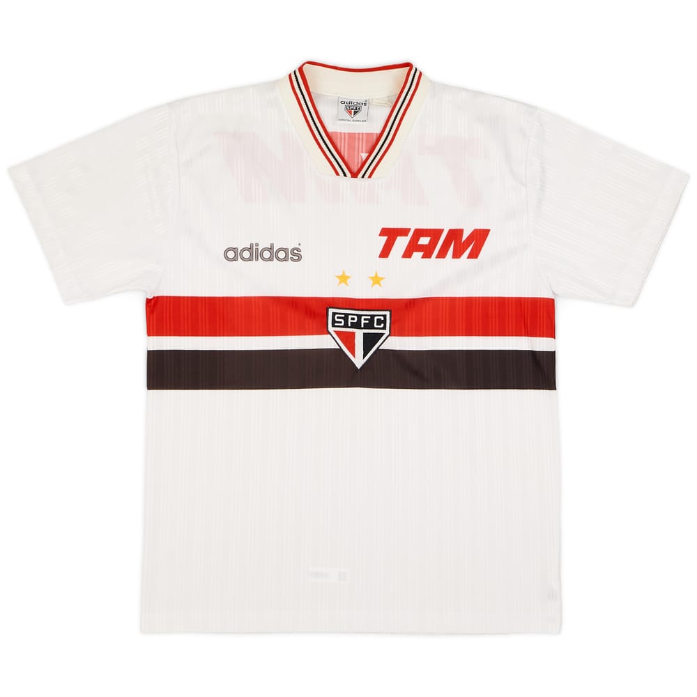 1996 Sao Paulo Home Shirt - 8/10 - (L)