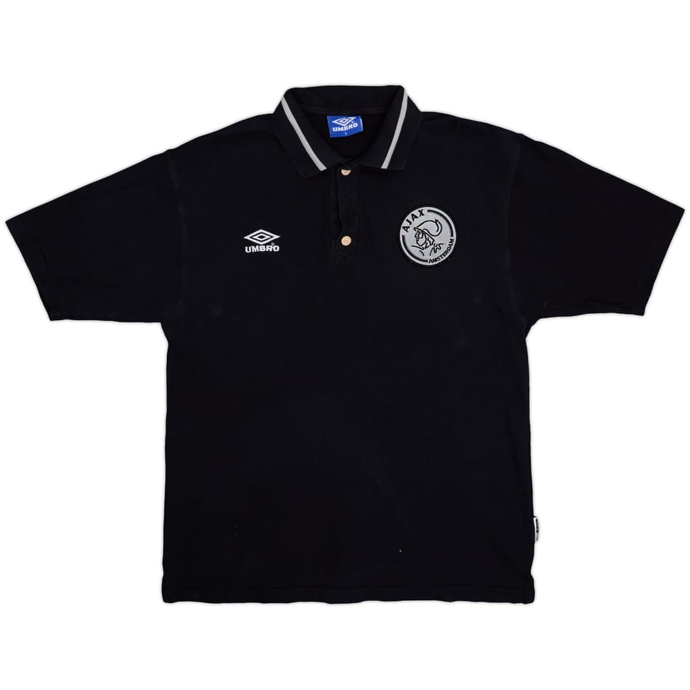 1998-99 Ajax Umbro Polo Shirt - 8/10 - (L)