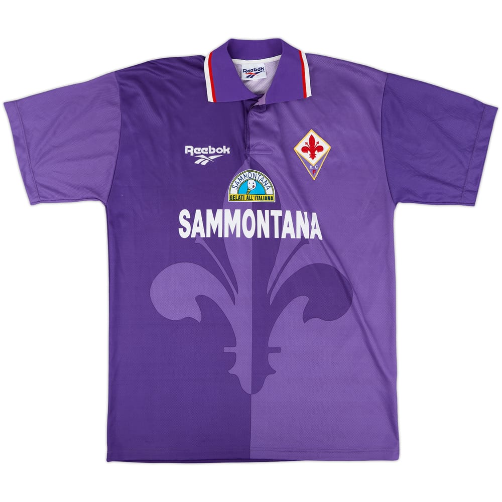 1995-96 Fiorentina Home Shirt - 8/10 - (L)