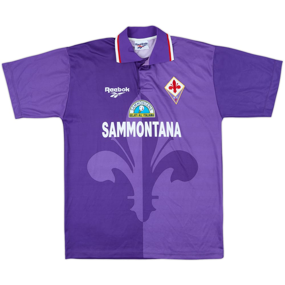 1995-96 Fiorentina Home Shirt - 9/10 - (L)
