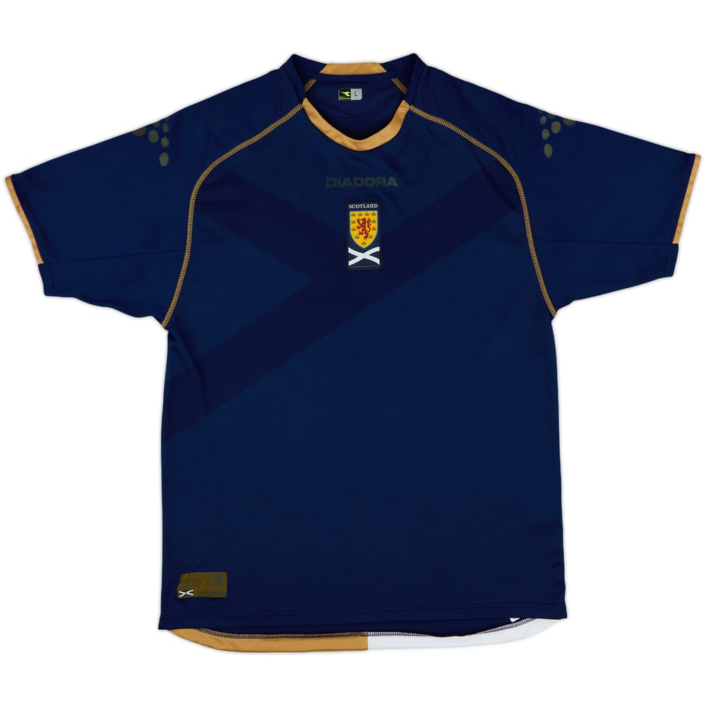 2007-08 Scotland Home Shirt - 7/10 - (L)