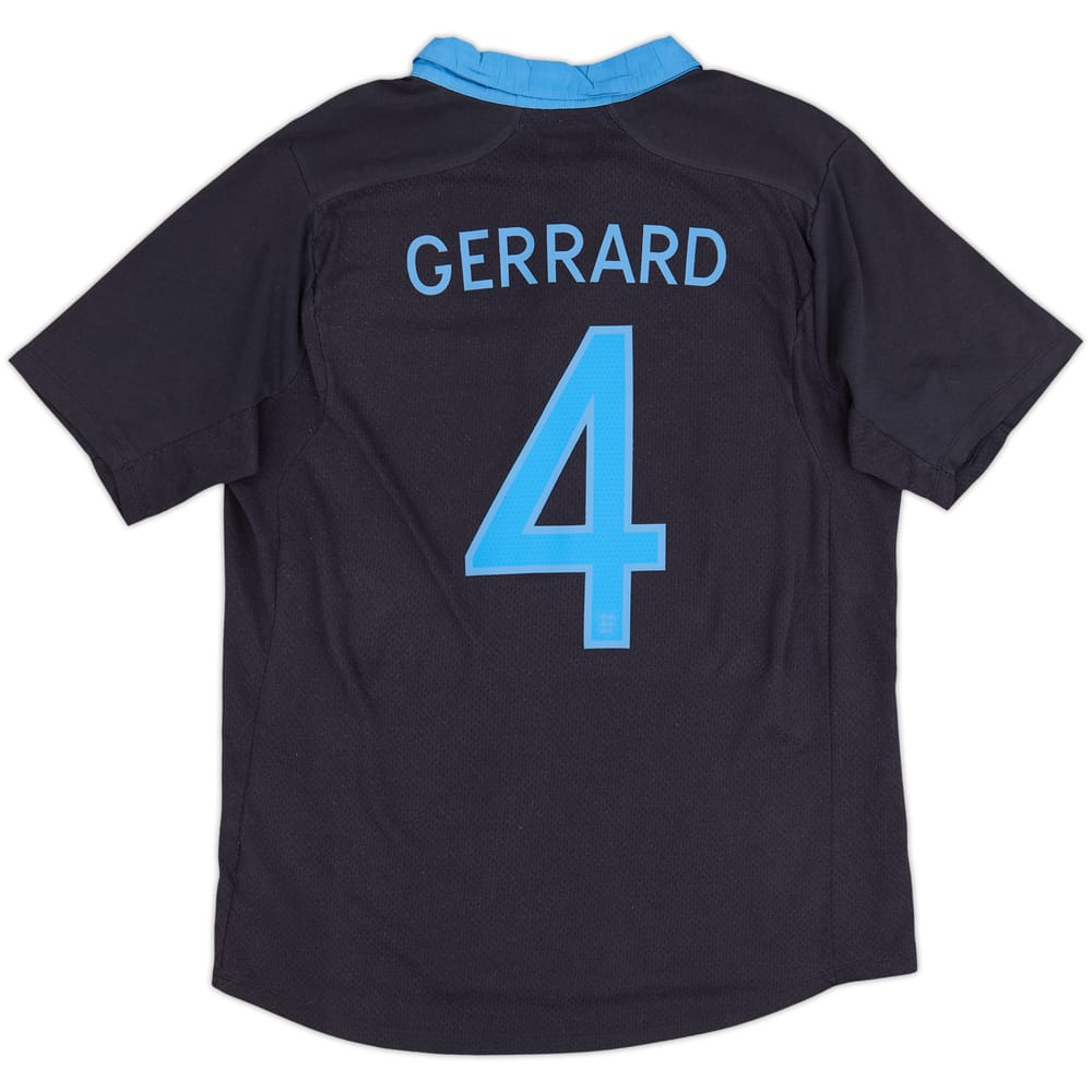 2011-12 England Away Shirt Gerrard #4 - 6/10 - (XL)